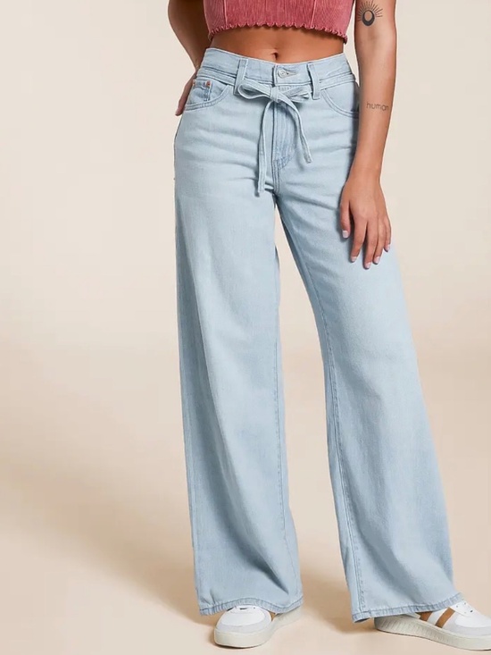 Denim - Levi’s NWT Lightweight Linen and denim XL straight jeans size 26
